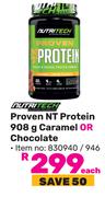 Nutritech Proven NT Protein Caramel Or Chocolate-908g Each