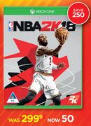 Xbox One NBA 2K18