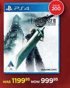 PS4 Final Fantasy 