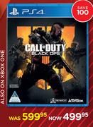 PS4 Call Of Duty Black OPS