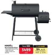 Nexgrill Barrel Smoker Braai