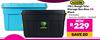 Addis 110L Rough Tote Storage Box Blue Or Black 462844/754543