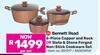 Bennett Read 6 Piece Copper & Rock Or Slate & Stone Forged Non Stick Cookware Set 801317/850014961
