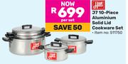 Hart J7 10 Piece Aluminium Solid Lid Cookware Set 511750