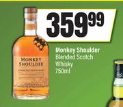 Monkey Shoulder Blended Scotch Whisky-750ml