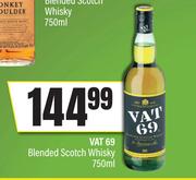 Vat 69 Blended Scotch Whisky-750ml