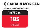 Captain Morgan Black Jamaica Rum-750ml