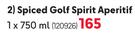 Captain Morgan Spiced Golf Spirit Aperitif-750ml