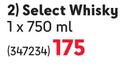 Three Ships Select Whisky-750ml