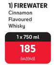 Firewater Cinnamon Flavoured Whisky-750ml