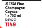 Remy Martin 1738 Fine Champagne Cognac-750ml