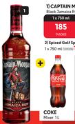 Captain Morgan Black Jamaica Rum-750ml