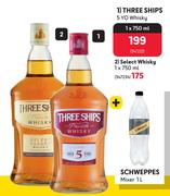 Three Ships Select Whisky-750ml