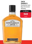 Jack Daniel's Gentleman Jack Rare Tennessee Whisky-750ml