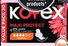 Kotex Maxi Protect Pads Value Pack 20 Normal, 16 Super, 16 All Nighter-Per Pack