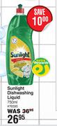 Sunlight Dishwashing Liquid-750ml