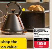 Bennett Read Midnight Breakfast Pack BRPTCK1/BR25PTI-Per Pack