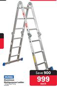 Mundo Aluminium Multipurpose Ladder-Each