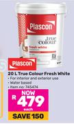 Plascon True Colour Fresh (White)-20Ltr
