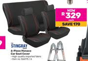 The Stingray 6-Piece Monaco Car Seat Cover-Each