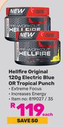 SSA Hellfire Original 120g Electric Blue Or Tropical Punch-Each