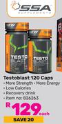 SSA Testoblast 120 Caps-Each