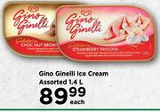 Gino Ginelli Ice Cream Assorted-1.4L Each