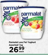 Parmalat Low Fat Yoghurt Assorted-1kg Each