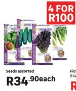 Seeds Assorted-For 4