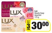 Lux Beauty Soap Assorted-For Any 3 x 175g