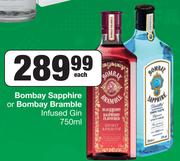 Bombay Sapphire Or Bombay Bramble Infused Gin-750ml Each