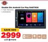 RA Double Din Android Car Play RABTR08