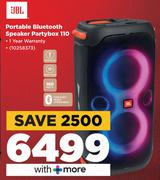 JBL Portable Bluetooth Speaker Partybox 110