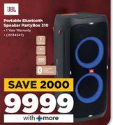 JBL Portable Bluetooth Speaker Party Box 310