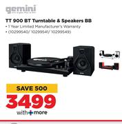 Gemini TT 900 BT Turntable & Speakers BB