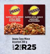 Imana Soya Mince Assorted-For Any 2 x 200g