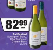 Fat Bastard Sauvignon Blanc, Chardonnay Or Chenin Blanc-750ml Each