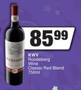 KWV Roodeberg Wine Classic Red Blend-750ml