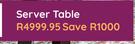 Princeton Server Table