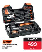 Grip 39-Piece Tool Set 401092-Per Set