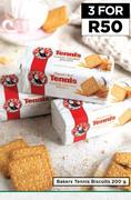Bakers Tennis Biscuits-For 3 x 200g