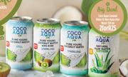Coco Aqua Coconut Water & Aloe Aqua Aloe Water- 2 x 330ml