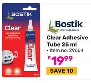 Bostik Clear Adhesive Tube 29664-25ml