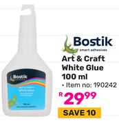 Bostik Art & Craft White Glue 190242-100ml