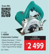 Ryobi 1400W Concrete Cutter C-126C