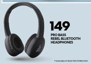 Pro Bass Rebel Bluetooth Headphones