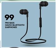 Pro Bass Havoc Bluetooth Earphones