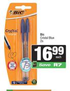 Bic Crystal Blue-2s Each