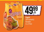 Esprit (All Variants) Handies-6 x 275ml Per Pack