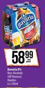 Bavaria 0% Non Alcoholic (All Flavours) Handies-6 x 330ml Per Pack